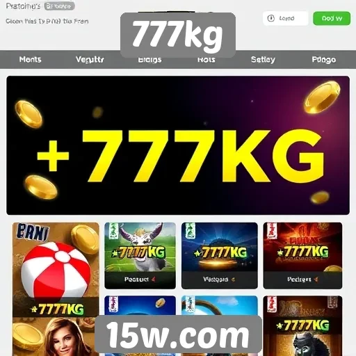 Promoções e bônus oferecidos pelo site 777kg